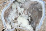 Crystal Filled Dugway Geode (Polished Half) - Utah #176756-1